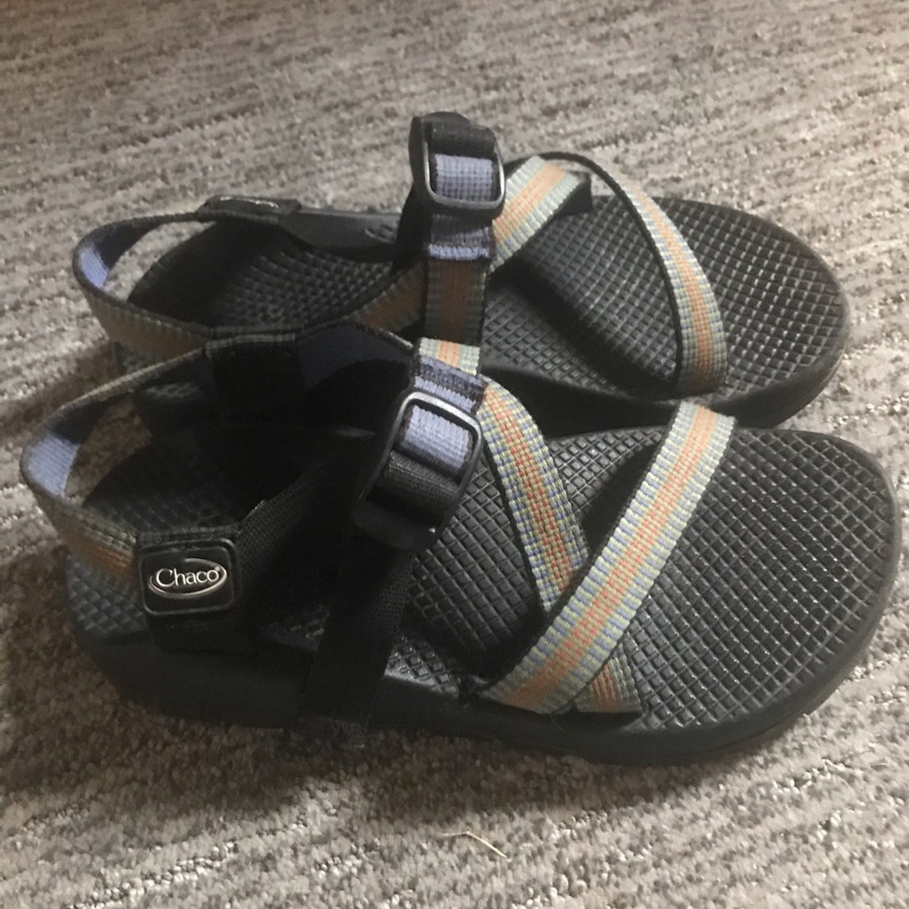 CHACOS Z1 SANDALS SZ 6 Blue Green Great condition!